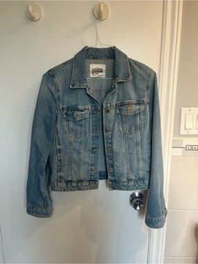 Zara Light Blue Denim Jean Jacket